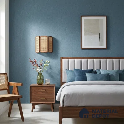 88673-8 | 5 Meter x 42 Inches Fabric Look Wallpaper - 57 Sq. Ft. | Minimum 10% wastage during installation
