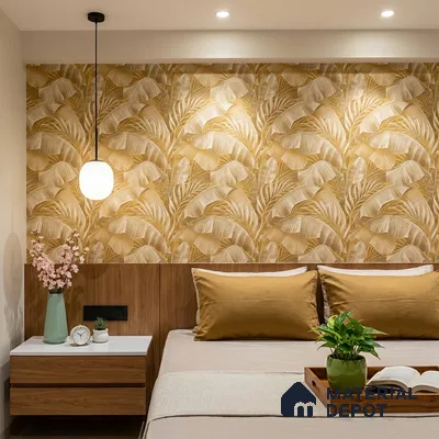 88657-2 | 5 Meter x 42 Inches Florals Look Wallpaper - 57 Sq. Ft. | Minimum 15% wastage during installation