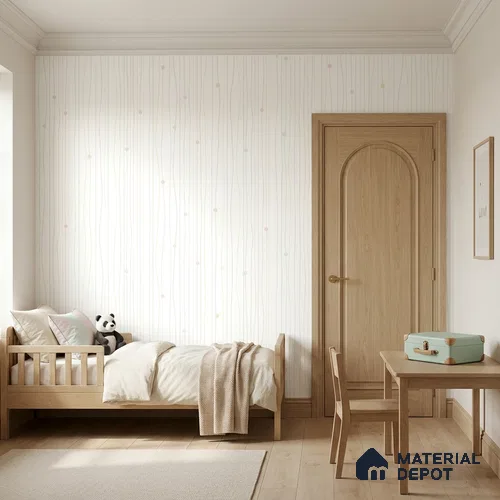 5190-1 | 4 Meter x 42 Inches Patterned Look Wallpaper - 45.94 Sq. Ft. | Minimum 15% wastage during installation