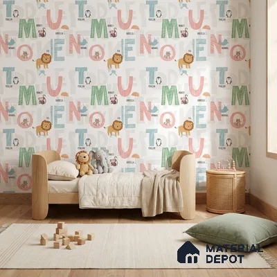5184-1 | 4 Meter x 42 Inches Animal Print Look Wallpaper - 45.94 Sq. Ft. | Minimum 15% wastage during installation
