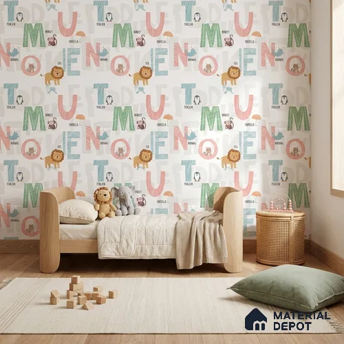5184-1 | 4 Meter x 42 Inches Animal Print Look Wallpaper - 45.94 Sq. Ft. | Minimum 15% wastage during installation