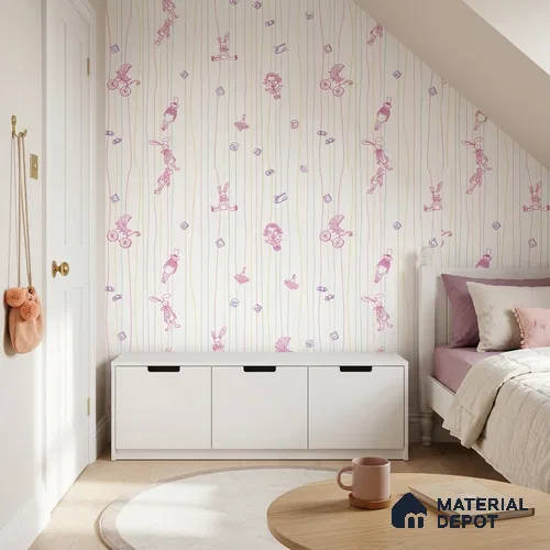 5191-1 | 4 Meter x 42 Inches Abstract Look Wallpaper - 45.94 Sq. Ft. | Minimum 15% wastage during installation