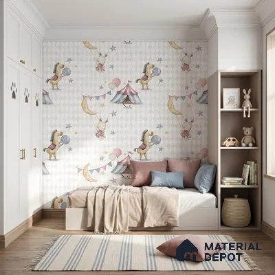 5180-1 | 4 Meter x 42 Inches Animal Print Look Wallpaper - 45.94 Sq. Ft. | Minimum 15% wastage during installation