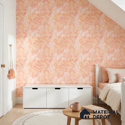 5166-2 | 4 Meter x 42 Inches Abstract Look Wallpaper - 45.94 Sq. Ft. | Minimum 15% wastage during installation