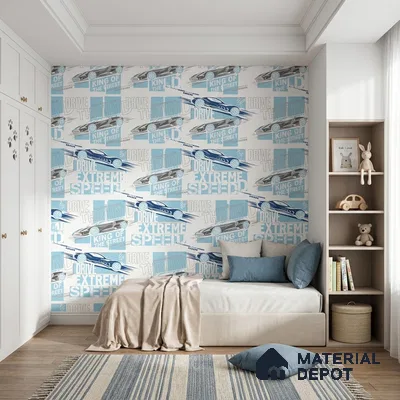 5162-1 | 4 Meter x 42 Inches Abstract Look Wallpaper - 45.94 Sq. Ft. | Minimum 15% wastage during installation