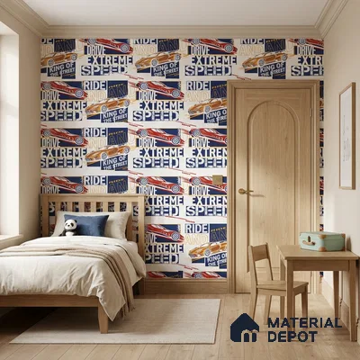 5162-2 | 4 Meter x 42 Inches Abstract Look Wallpaper - 45.94 Sq. Ft. | Minimum 15% wastage during installation