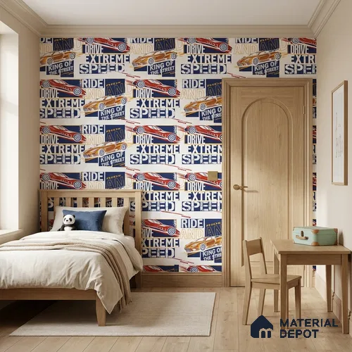5162-2 | 4 Meter x 42 Inches Abstract Look Wallpaper - 45.94 Sq. Ft. | Minimum 15% wastage during installation