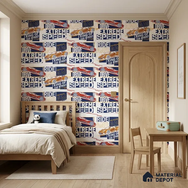 5162-2 | 4 Meter x 42 Inches Abstract Look Wallpaper - 45.94 Sq. Ft. | Minimum 15% wastage during installation