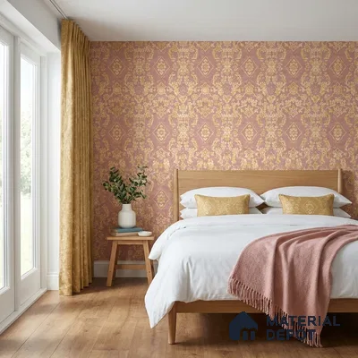 WK160-08 | 10 Meter x 21 Inches Patterned Look Wallpaper - 57.37 Sq. Ft. | Minimum 15% wastage during installation