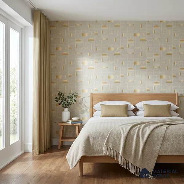 WK160-10 | 10 Meter x 21 Inches Patterned Look Wallpaper - 57.37 Sq. Ft. | Minimum 15% wastage during installation