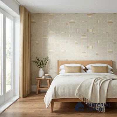 WK160-11 | 10 Meter x 21 Inches Patterned Look Wallpaper - 57.37 Sq. Ft. | Minimum 15% wastage during installation