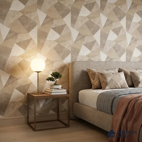 WK160-22 | 10 Meter x 21 Inches Patterned Look Wallpaper - 57.37 Sq. Ft. | Minimum 15% wastage during installation