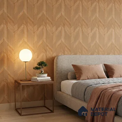 WK160-31 | 10 Meter x 21 Inches Patterned Look Wallpaper - 57.37 Sq. Ft. | Minimum 15% wastage during installation