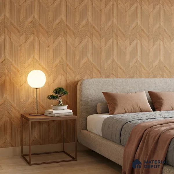 WK160-31 | 10 Meter x 21 Inches Patterned Look Wallpaper - 57.37 Sq. Ft. | Minimum 15% wastage during installation