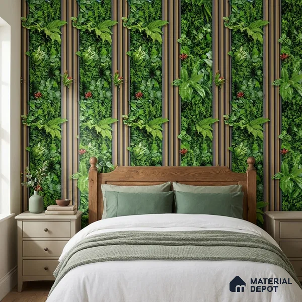 WK160-65 | 10 Meter x 21 Inches Florals Look Wallpaper - 57.37 Sq. Ft. | Minimum 15% wastage during installation