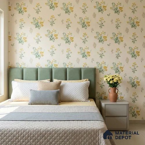 81370-2 | 5 Meter x 42 Inches Florals Look Wallpaper - Sq. Ft. | Minimum 15% wastage during installation