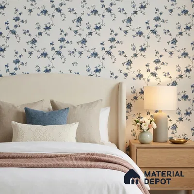 170-39 | 9.6 Meter x 20.87 Inches Florals Look Wallpaper - 54.77 Sq. Ft. | Minimum 15% wastage during installation