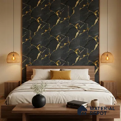 170-48 | 9.6 Meter x 20.87 Inches Marble Look Wallpaper - 54.77 Sq. Ft. | Minimum 10% wastage during installation