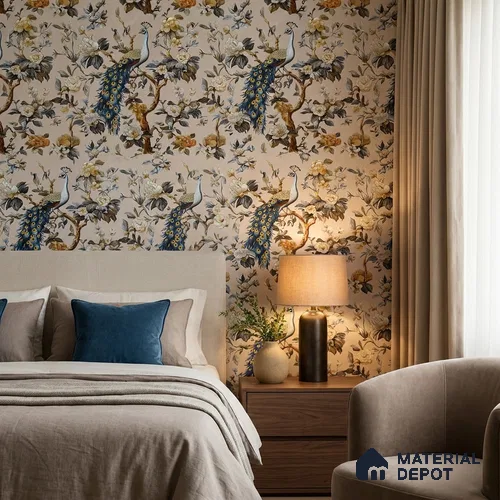 170-2 | 9.6 Meter x 20.87 Inches Animal Print Look Wallpaper - 54.77 Sq. Ft. | Minimum 15% wastage during installation