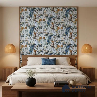 170-3 | 9.6 Meter x 20.87 Inches Animal Print Look Wallpaper - 54.77 Sq. Ft. | Minimum 15% wastage during installation