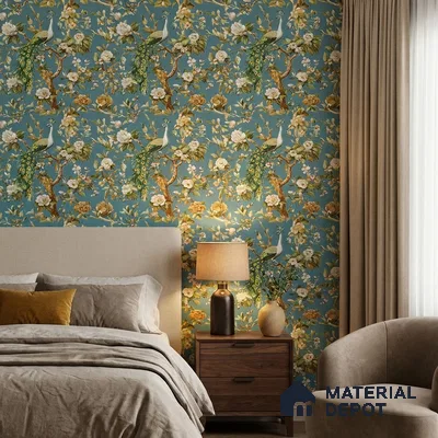 170-4 | 9.6 Meter x 20.87 Inches Animal Print Look Wallpaper - 54.77 Sq. Ft. | Minimum 15% wastage during installation