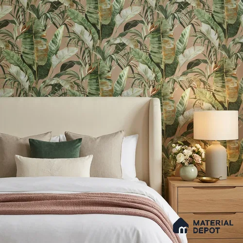 170-7 | 9.6 Meter x 20.87 Inches Florals Look Wallpaper - 54.77 Sq. Ft. | Minimum 15% wastage during installation