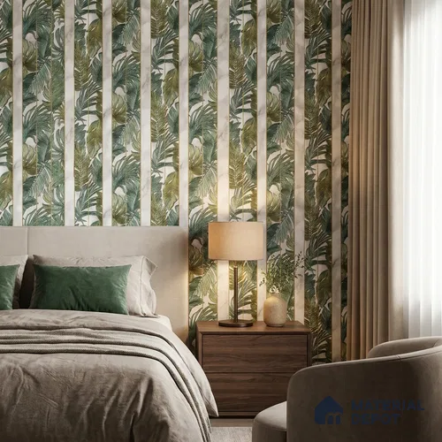 170-9 | 9.6 Meter x 20.87 Inches Florals Look Wallpaper - 54.77 Sq. Ft. | Minimum 15% wastage during installation