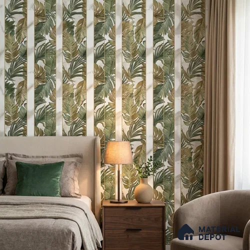 170-11 | 9.6 Meter x 20.87 Inches Florals Look Wallpaper - 54.77 Sq. Ft. | Minimum 15% wastage during installation