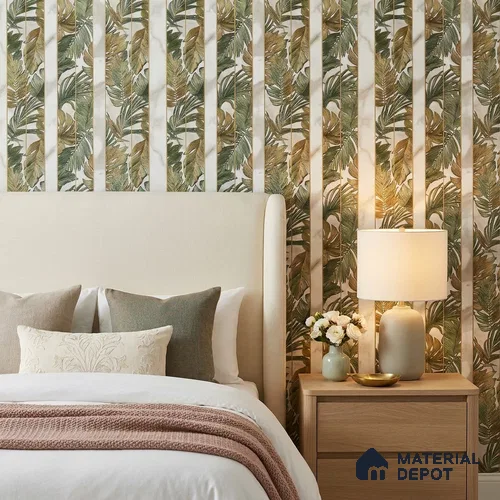 170-12 | 9.6 Meter x 20.87 Inches Florals Look Wallpaper - 54.77 Sq. Ft. | Minimum 15% wastage during installation