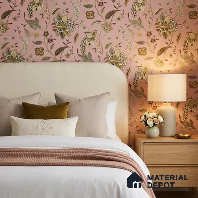 170-23 | 9.6 Meter x 20.87 Inches Florals Look Wallpaper - 54.77 Sq. Ft. | Minimum 15% wastage during installation