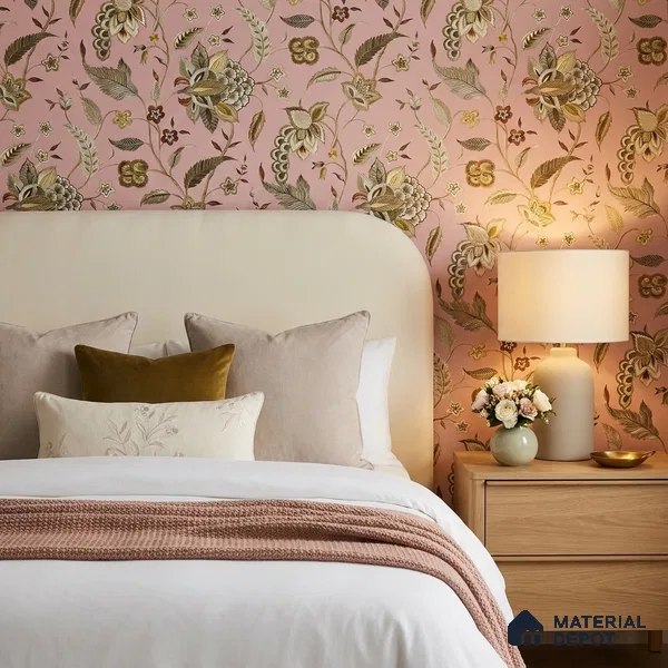 170-23 | 9.6 Meter x 20.87 Inches Florals Look Wallpaper - 54.77 Sq. Ft. | Minimum 15% wastage during installation