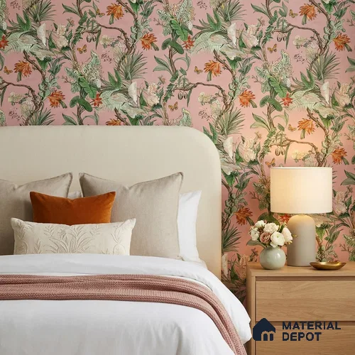 170-35 | 9.6 Meter x 20.87 Inches Florals Look Wallpaper - 54.77 Sq. Ft. | Minimum 15% wastage during installation