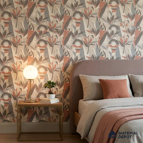 88674-2 | 5 Meter x 42 Inches Florals Look Wallpaper - 57 Sq. Ft. | Minimum 15% wastage during installation