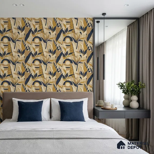 88674-3 | 5 Meter x 42 Inches Florals Look Wallpaper - 57 Sq. Ft. | Minimum 15% wastage during installation