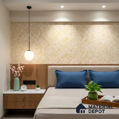 88671-4 | 5 Meter x 42 Inches Patterned Look Wallpaper - 57 Sq. Ft. | Minimum 15% wastage during installation