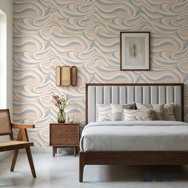 88661-3 | 5 Meter x 42 Inches Patterned Look Wallpaper - 57 Sq. Ft. | Minimum 15% wastage during installation