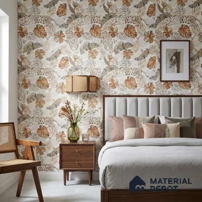 88656-1 | 5 Meter x 42 Inches Florals Look Wallpaper - 57 Sq. Ft. | Minimum 15% wastage during installation