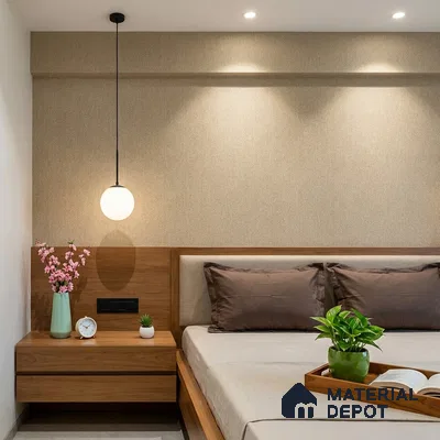 88654-4 | 5 Meter x 42 Inches Fabric Look Wallpaper - 57 Sq. Ft. | Minimum 10% wastage during installation