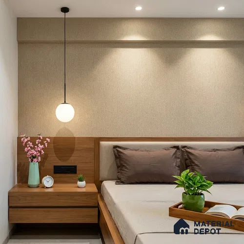 88654-4 | 5 Meter x 42 Inches Fabric Look Wallpaper - 57 Sq. Ft. | Minimum 10% wastage during installation