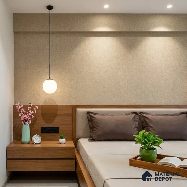 88654-4 | 5 Meter x 42 Inches Fabric Look Wallpaper - 57 Sq. Ft. | Minimum 10% wastage during installation