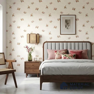 88653-1 | 5 Meter x 42 Inches Florals Look Wallpaper - 57 Sq. Ft. | Minimum 15% wastage during installation