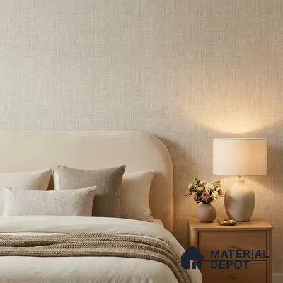 81379-4 | 5 Meter x 42 Inches Fabric Look Wallpaper - 57 Sq. Ft.  | Minimum 10% wastage during installation