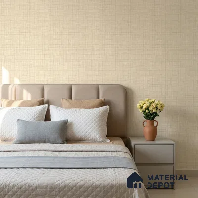 81374-3 | 5 Meter x 42 Inches Fabric Look Wallpaper - 57 Sq. Ft.  | Minimum 10% wastage during installation