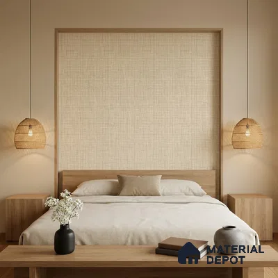81374-4 | 5 Meter x 42 Inches Fabric Look Wallpaper - 57 Sq. Ft.  | Minimum 10% wastage during installation