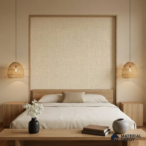 81374-4 | 5 Meter x 42 Inches Fabric Look Wallpaper - 57 Sq. Ft. | Minimum 10% wastage during installation