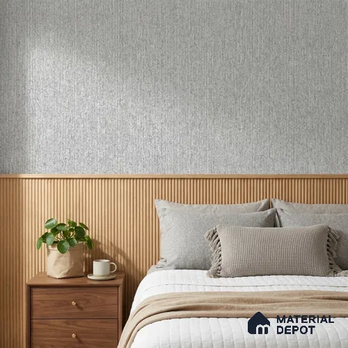 487-2 | 5 Meter x 42 Inches Texture Look Wallpaper - 57.43 Sq. Ft. | Minimum 15% wastage during installation