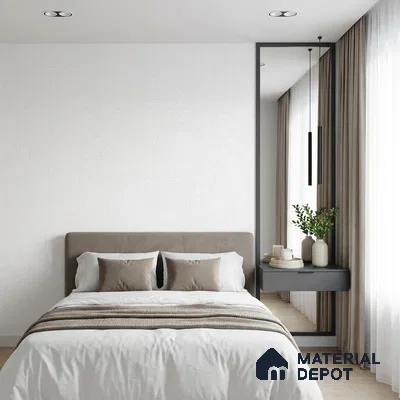 494-1 | 5 Meter x 42 Inches Fabric Look Wallpaper - 57.43 Sq. Ft. | Minimum 10% wastage during installation