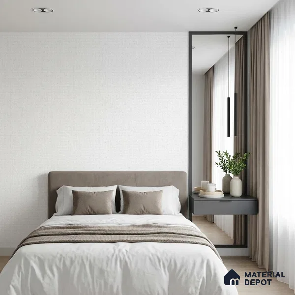 494-1 | 5 Meter x 42 Inches Fabric Look Wallpaper - 57.43 Sq. Ft. | Minimum 10% wastage during installation