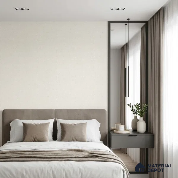 494-4 | 5 Meter x 42 Inches Fabric Look Wallpaper - 57.43 Sq. Ft. | Minimum 10% wastage during installation