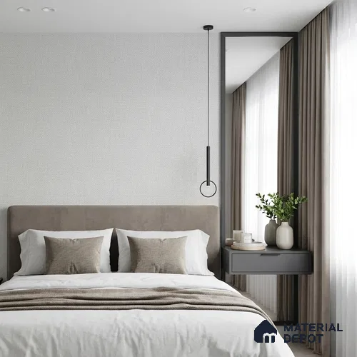 494-5 | 5 Meter x 42 Inches Fabric Look Wallpaper - 57.43 Sq. Ft. | Minimum 10% wastage during installation